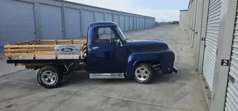 1955 Ford truck window tint: Installed 20% on Sides & Rear, Installed 3% Windshield Visor Strip
