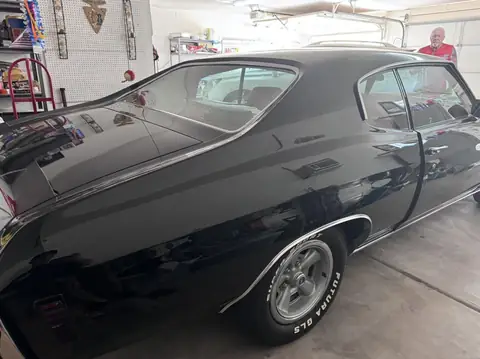 1971 Chevelle SS 396 window tint: 15% Carbon Ceramic sides and rear window (view 3)