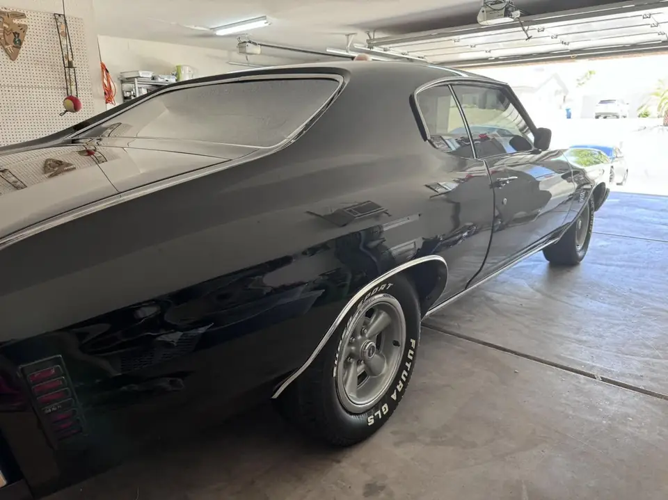 1971 Chevelle SS 396 window tint: 15% Carbon Ceramic sides and rear window (view 4)