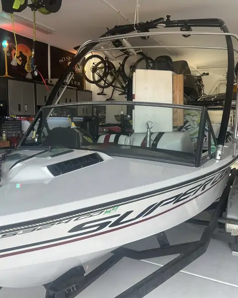 1984 Nautique ski boat window tint: Windshield and sides in 20% Nano Ceramic Pro (view 2)