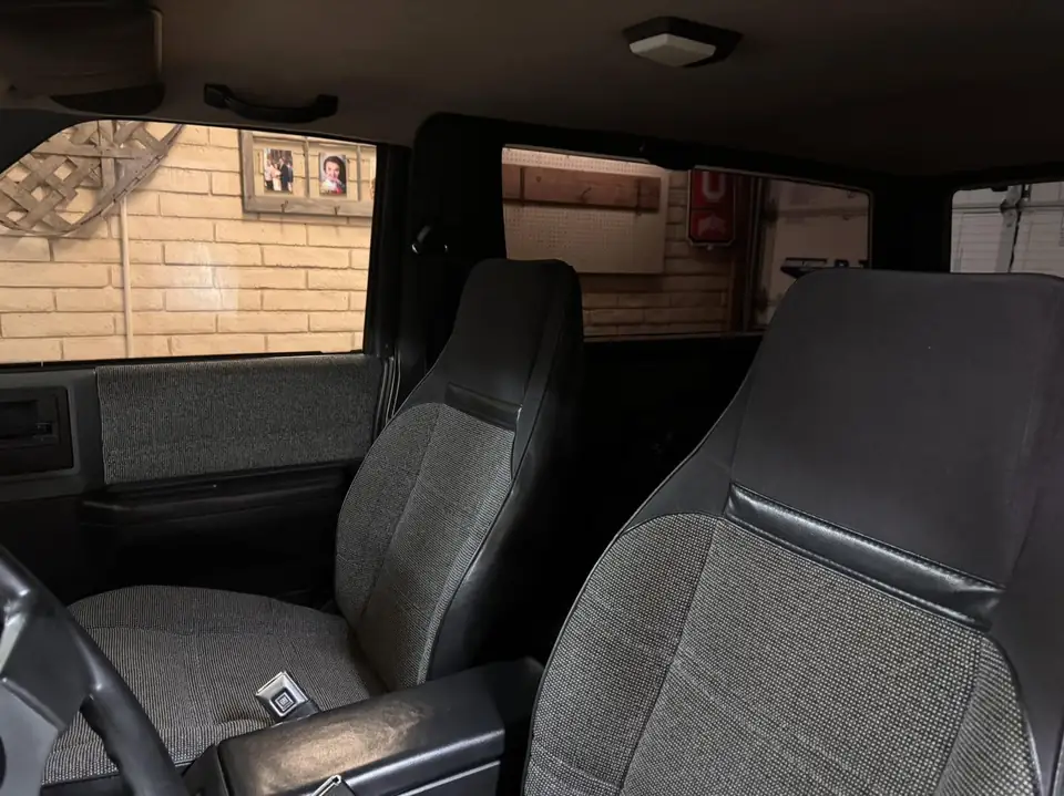 1987 Chevy Blazer window tint: Removal on front doors and rear hatch, 3% rear 3 windows and sun strip, 15% front doors (view 2)