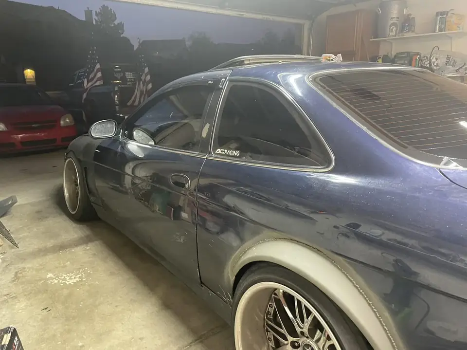 1992 Lexus SC400 window tint: Car was fully stripped of the old bubbly faded tint, Premium 15% rear windshield and quarter windows, Premium 35% front (view 4)