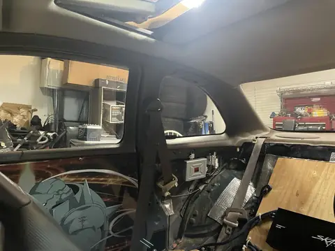 1992 Lexus SC400 window tint: Car was fully stripped of the old bubbly faded tint, Premium 15% rear windshield and quarter windows, Premium 35% front (view 6)