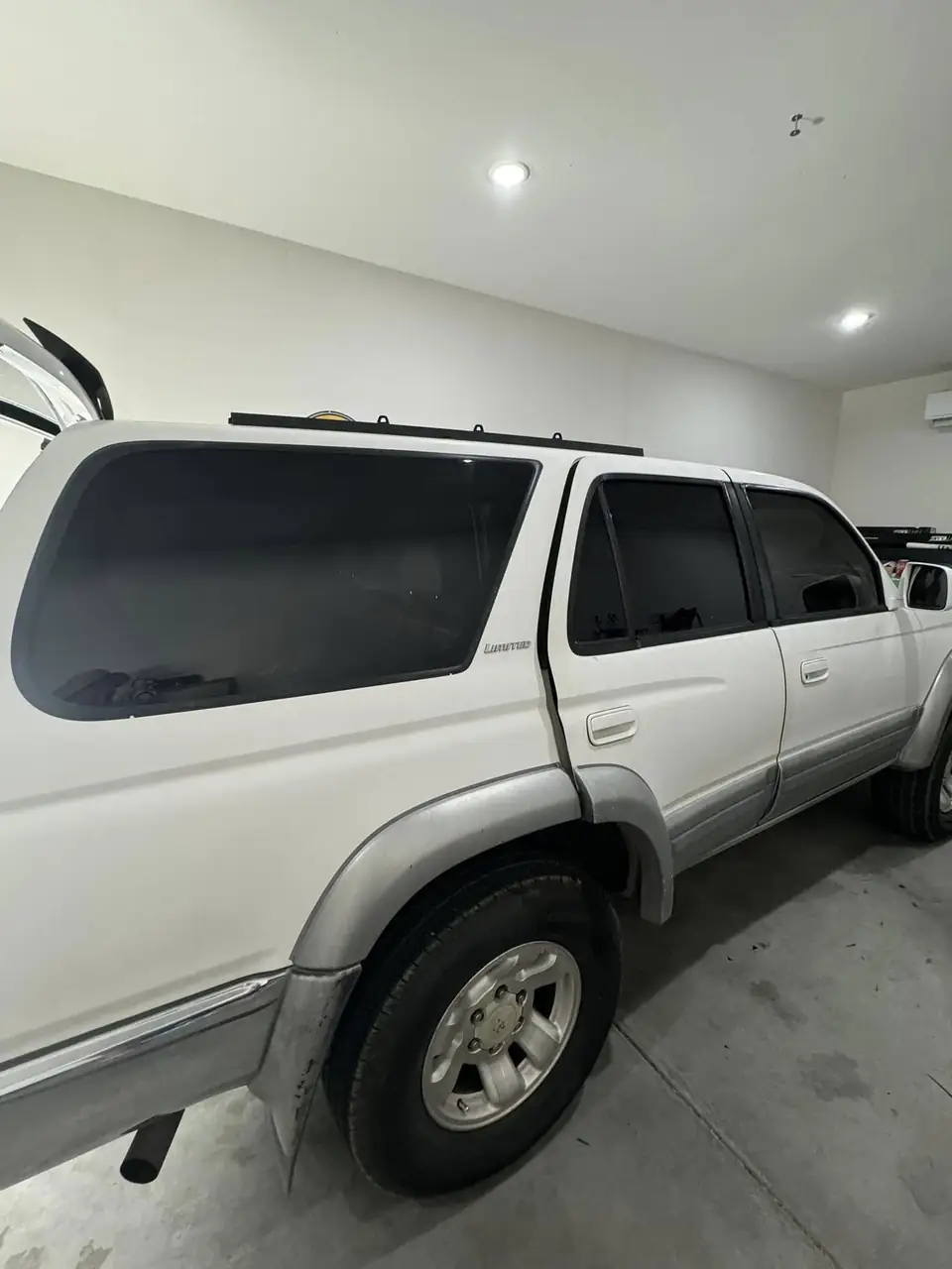1997 Toyota 4Runner window tint: Full removal, 5% carbon ceramic rear half, 15% front windows, 70% sunroof (view 2)