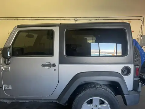 2004 Jeep Wrangler window tint: 35% Standard on front windows