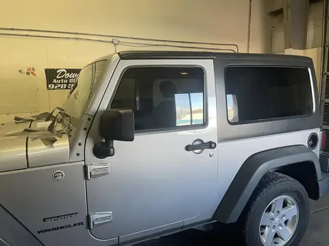 2004 Jeep Wrangler window tint: 35% Standard on front windows (view 2)
