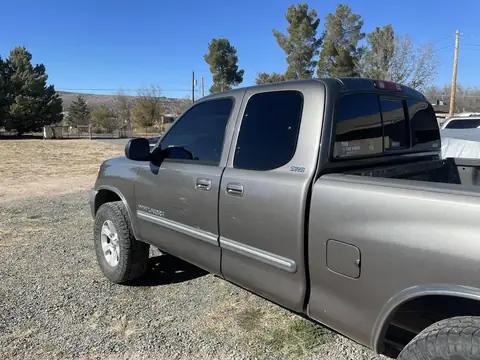 2005 Toyota Tundra window tint: 25% Premium Front Doors, 5% Premium Rear Doors, 5% Sunstrip