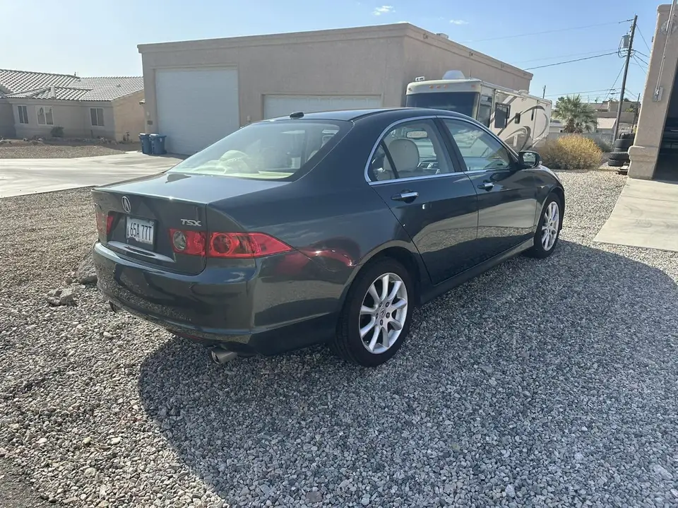 2006 Acura TSX window tint: 5% Hp rear 3 windows, 15% Hp front 2 windows (view 2)