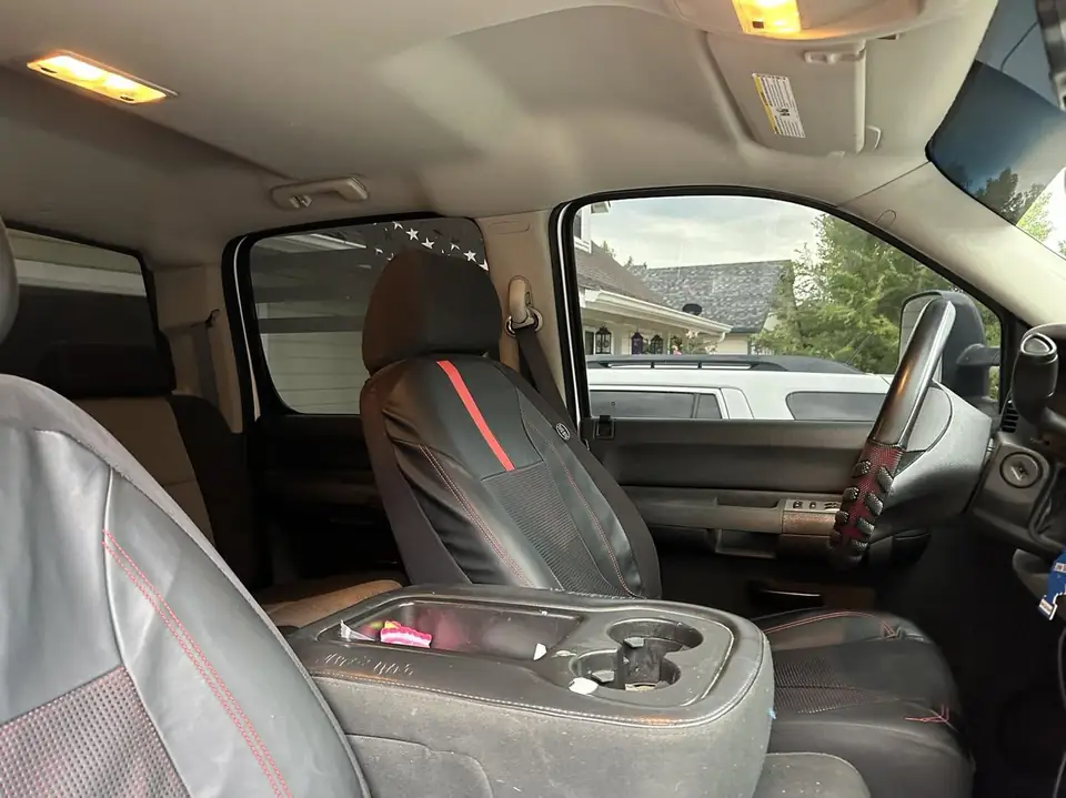 2008 Chevy Silverado window tint: Strip all old tint from sides and back, Xpel Carbon/ceramic 5% all sides and rear, 50% Nano Ceramic full (view 2)