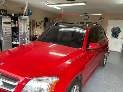 2008 Mercedes window tint: 35% full windshield (view 2)