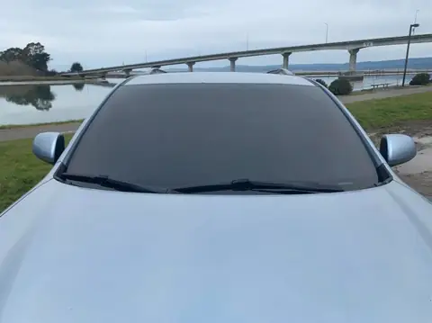 2008 Toyota Highlander Sport window tint: 2008 Toyota Highlander sport removed the old visor strip and installed 35% on the full windshield with a 5% (view 2)
