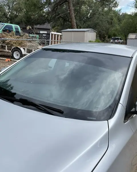 2010 Honda Civic and 2015 Nissan Sentra sun strips: 2010 Honda Civic- 5% 10inch sun strip, 2015 Nissan Sentra- 5% 10inch sunstrip (view 4)