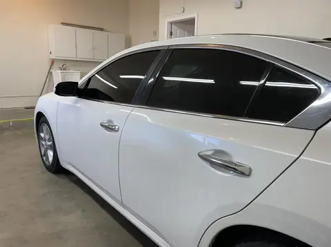 2011 Nissan Maxima window tint: Removed 5% front doors, Installed 35% Premium Ceramic (view 2)