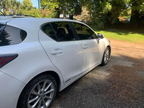 2013 Lexus CT200h window tint: 15% front and rear doors, 5% windshield strip