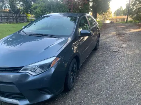 2014 Toyota Corolla window tint: 5% rear windows and visor, 15% front windows