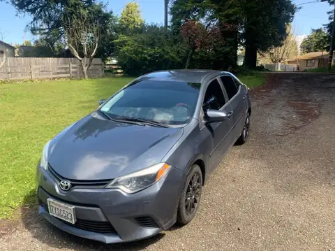 2014 Toyota Corolla window tint: 5% rear windows and visor, 15% front windows (view 4)