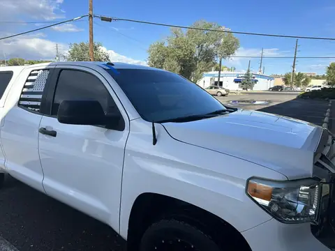 2014 Toyota Tundra windshield strip: 12in h 5% windshield strip