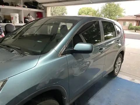 2015 Honda CR-V window tint: 15% ceramic on front doors, 70% ceramic full windshield (view 2)