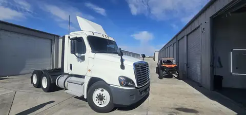 2016 Freightliner Cascadia window tint: 5% all sides & rear glass with a 3% Windshield Visor Strip