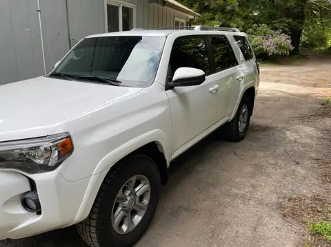 2016 Toyota 4Runner window tint: 2016 Toyota 4Runner 15% Front two doors, 5% visor strip