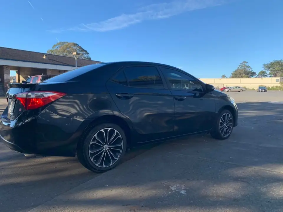 2016 Toyota Corolla window tint: 5% rear windows 15% front roll ups (view 2)