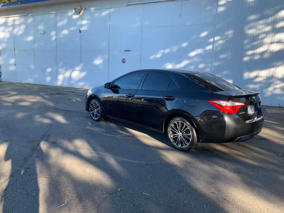 2016 Toyota Corolla window tint: 5% rear windows 15% front roll ups (view 3)