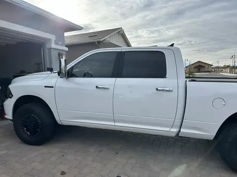 2017 Ram 1500 window tint: 15% nano ceramic front two windows (view 2)