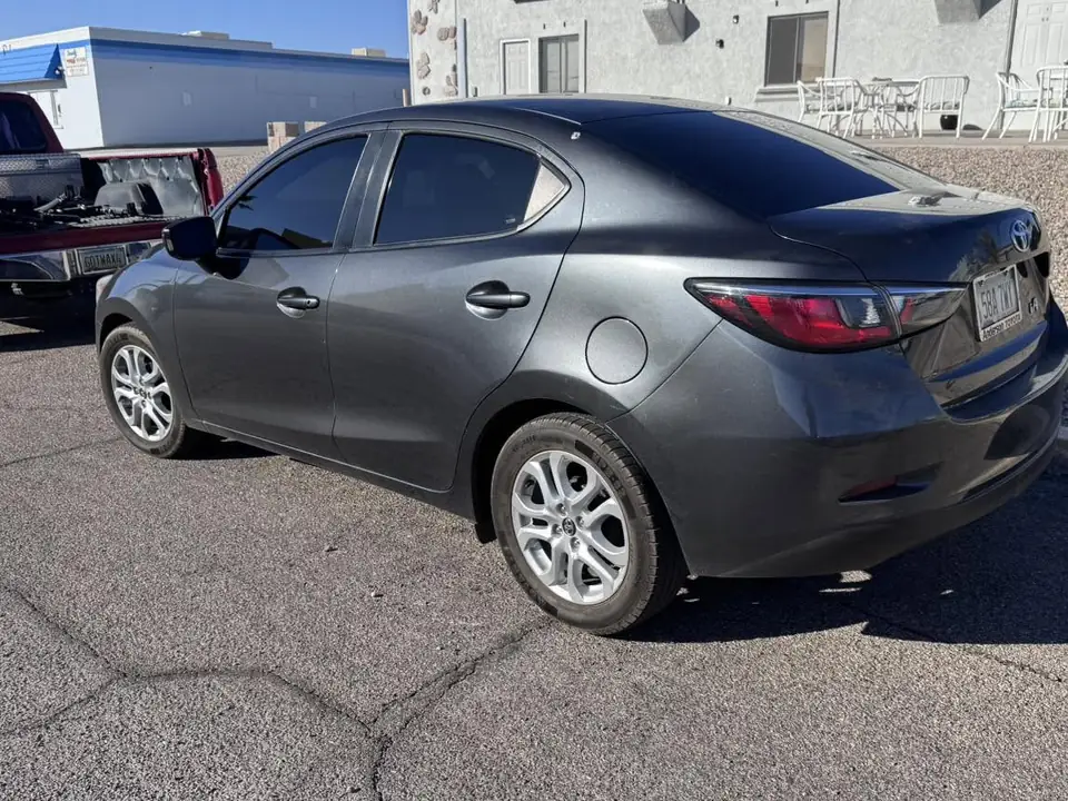 2017 Toyota Yaris window tint: 5% C-IR sides and rear and sunstrip (view 2)