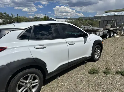 2018 Hyundai Kona window tint: 5% Nano ceramic rear 5 windows, 20% Nano ceramic front 2 windows (view 2)
