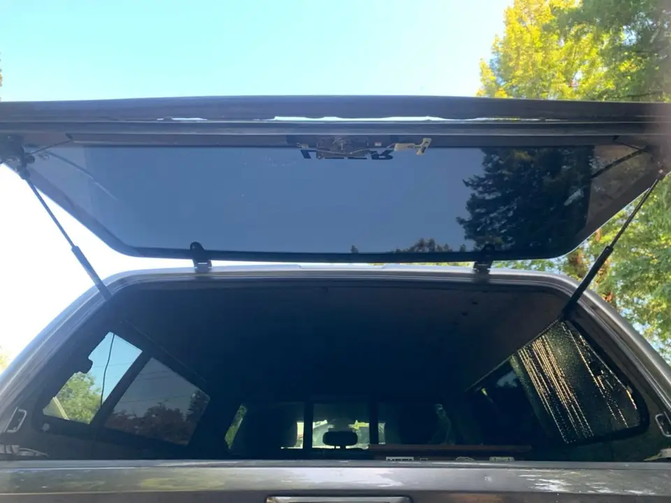 2019 Ram 2500 window tint: 50% front doors, 5% over the 3 large windows on the camper for additional privacy (view 5)