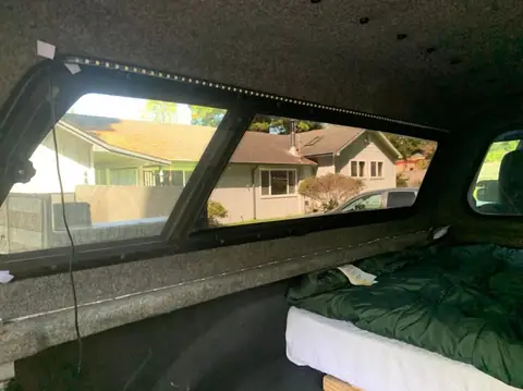 2019 Ram 2500 window tint: 50% front doors, 5% over the 3 large windows on the camper for additional privacy (view 6)