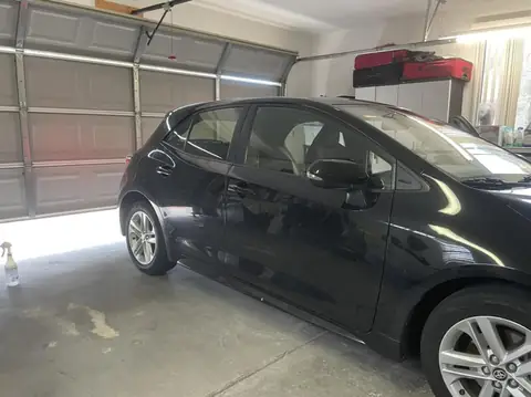 2019 Toyota Corolla SE window tint: 20% Front roll ups, 5% rear doors and hatch