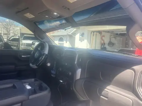 2020 Chevy Silverado window tint: 3% over the rear three privacy glass windows, 15% front doors, 5% windshield strip (view 3)