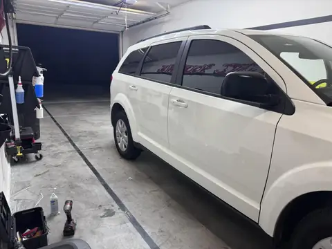 2020 Dodge Journey window tint: 2020 Dodge Journey maximum privacy and heat protection, Installed 5% all sides and rear hatch