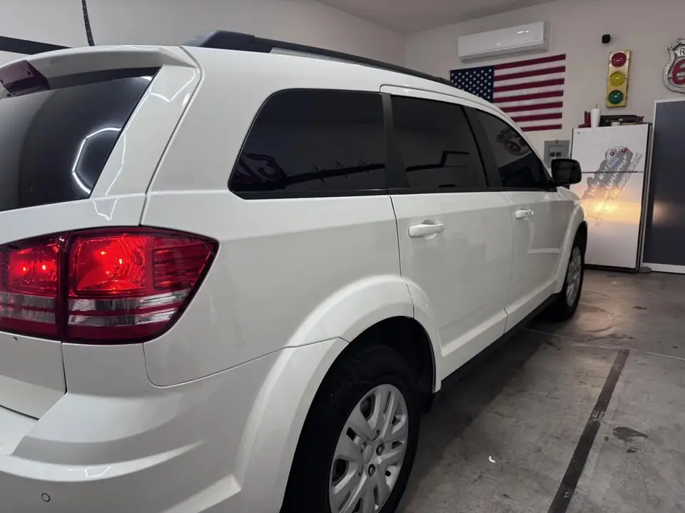 2020 Dodge Journey window tint: 2020 Dodge Journey maximum privacy and heat protection, Installed 5% all sides and rear hatch (view 2)