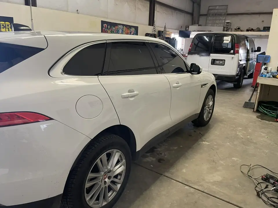 2020 Jaguar window tint: Premium 20% all around (view 2)