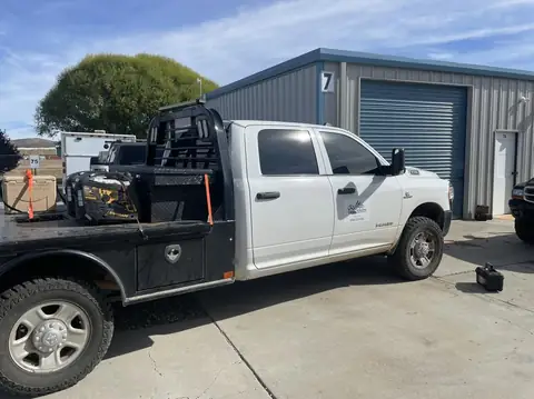 2020 Ram 3500 window tint: Standard 5% all doors and rear windshield, Premium 35% full windshield (view 4)