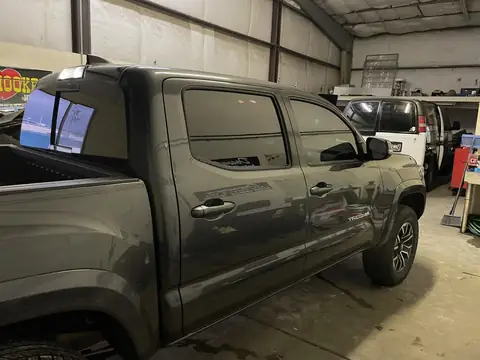 2020 Toyota Tacoma window tint: Premium 20% all sides and rear, 5% sunstrip