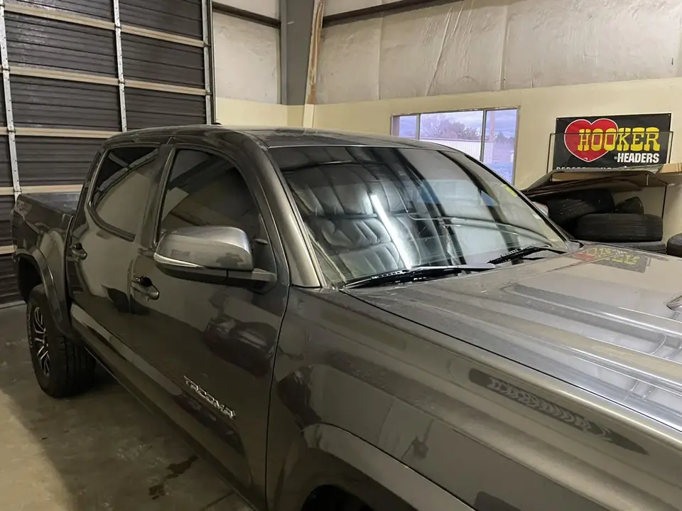 2020 Toyota Tacoma window tint: Premium 20% all sides and rear, 5% sunstrip (view 2)