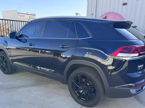 2020 VW Atlas window tint: 5% Rear half over factory privacy glass, 15% front doors
