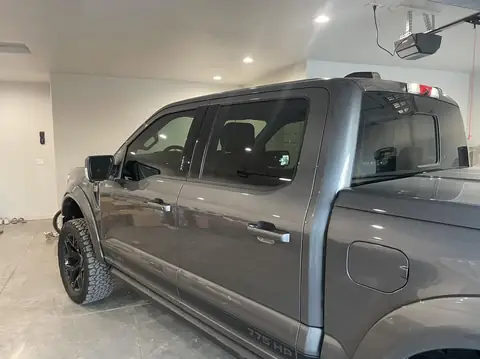 2021 Ford F-150 Shelby window tint: Premium 5% all around, 11.5in 5% sun strip (view 2)