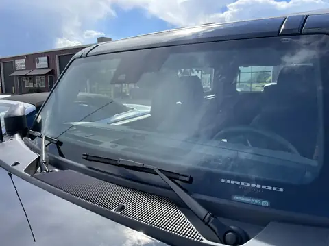 2022 Ford Bronco window tint: 5% Premium rear sides and hatch, 15% Premium front side windows, 5% sunstrip (view 2)