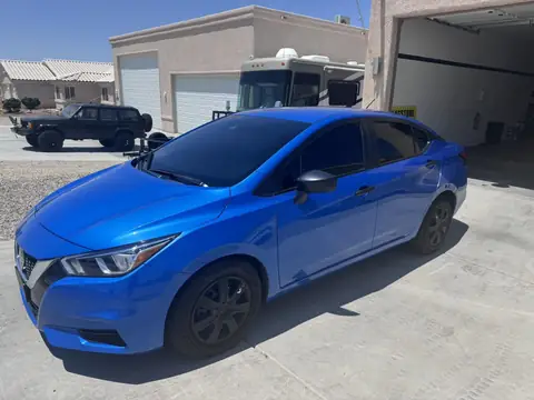 2022 Nissan Versa window tint: 3% Carbon Ceramic doors and rear glass, 50% Carbon Ceramic full windshield, 3% Sun Strip