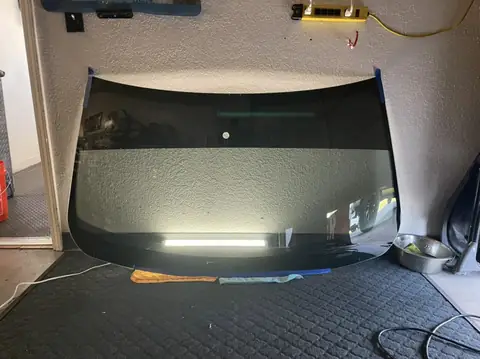 2022 Ram 3500 windshield tint: Windshield for a 2022 Ram 3500, 35% ceramic, 12in 5% sunstrip