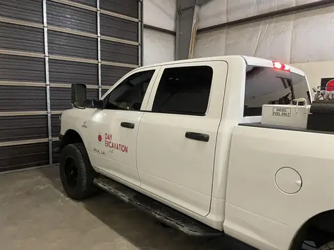 2022 Ram window tint: Premium 5% rear windows, Premium 25% over 35% front windows, Premium 70% full windshield, 5% sunstrip