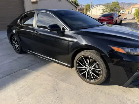 2022 Toyota Camry window tint: Full removal, 3% all sides and rear, 3% windshield strip (view 2)