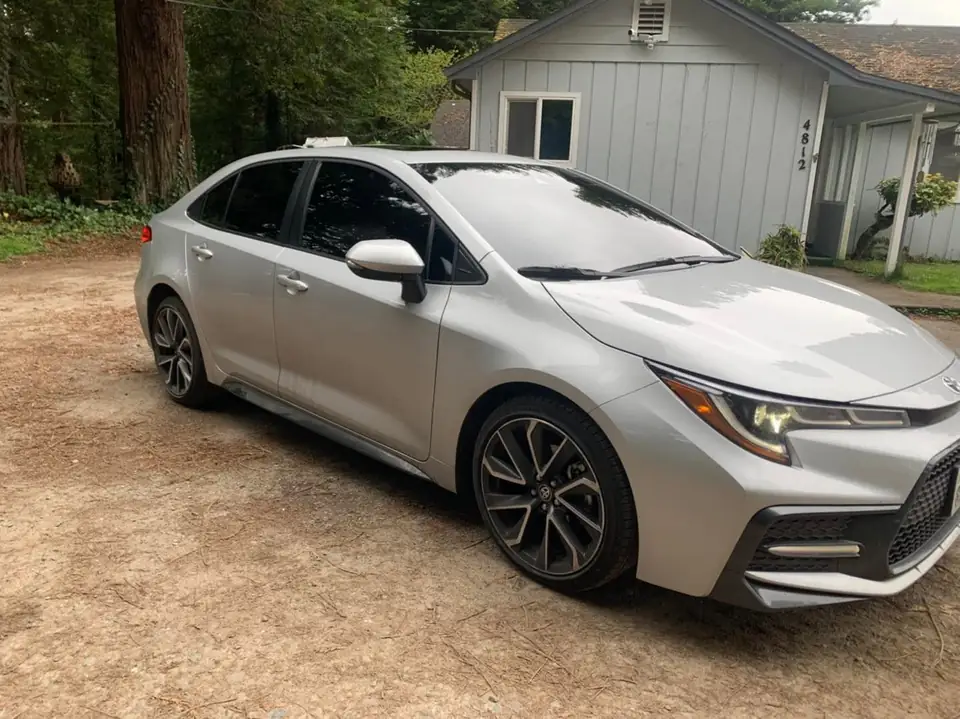 2022 Toyota Corolla XSE window tint: FULL NANO CERAMIC 15% on all windows, windshield and sunroof (view 4)