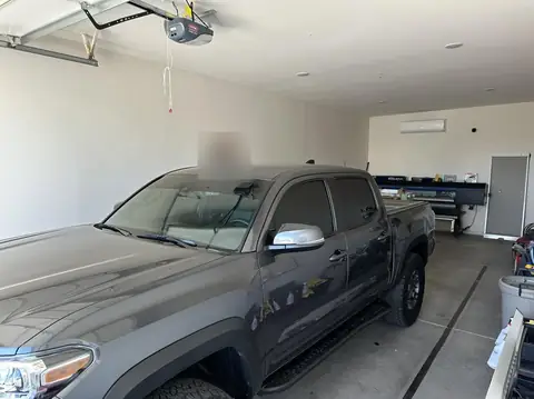 2022 Toyota Tacoma window tint: Full protection package, Removal on 2 front doors, 5% rear 3 windows, 15% front 2 doors, 5% windshield strip (view 2)