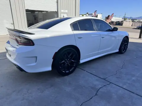 2023 Dodge Charger GT window tint: 5% rear 3 windows, 15% front doors, 5% massive sunstrip (view 4)
