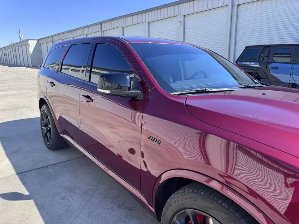 2023 Dodge Durango SRT 392 window tint: 15% over rear half privacy glass, 35% front doors, 5% sunstrip (view 3)